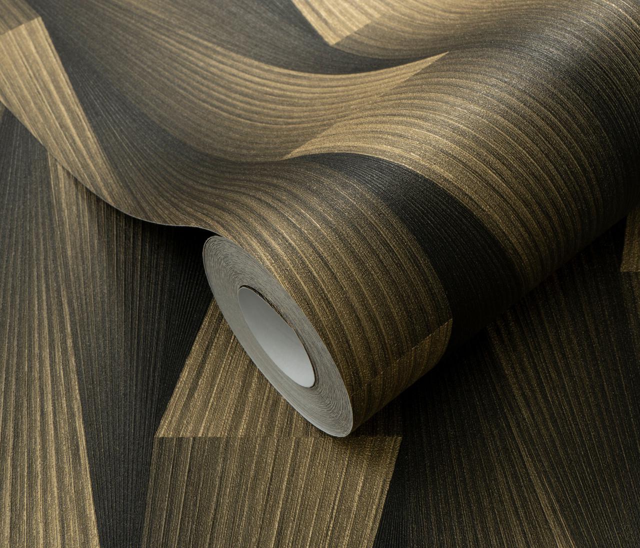 Обои флизелиновые Erismann Fashion for walls 5 12254-15 Декор винил горячего тиснения 1,06х10,05 м Коричневый