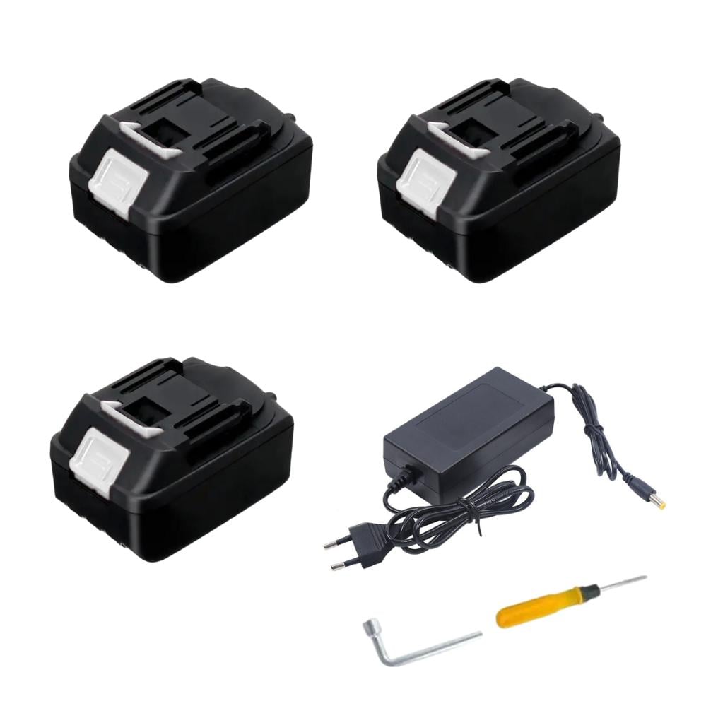 Набор аккумуляторных электроинструментов 5в1 мини пила/турбинка/шуруповерт/мойка/лобзик с 3 аккумуляторами (120.1723) - фото 9