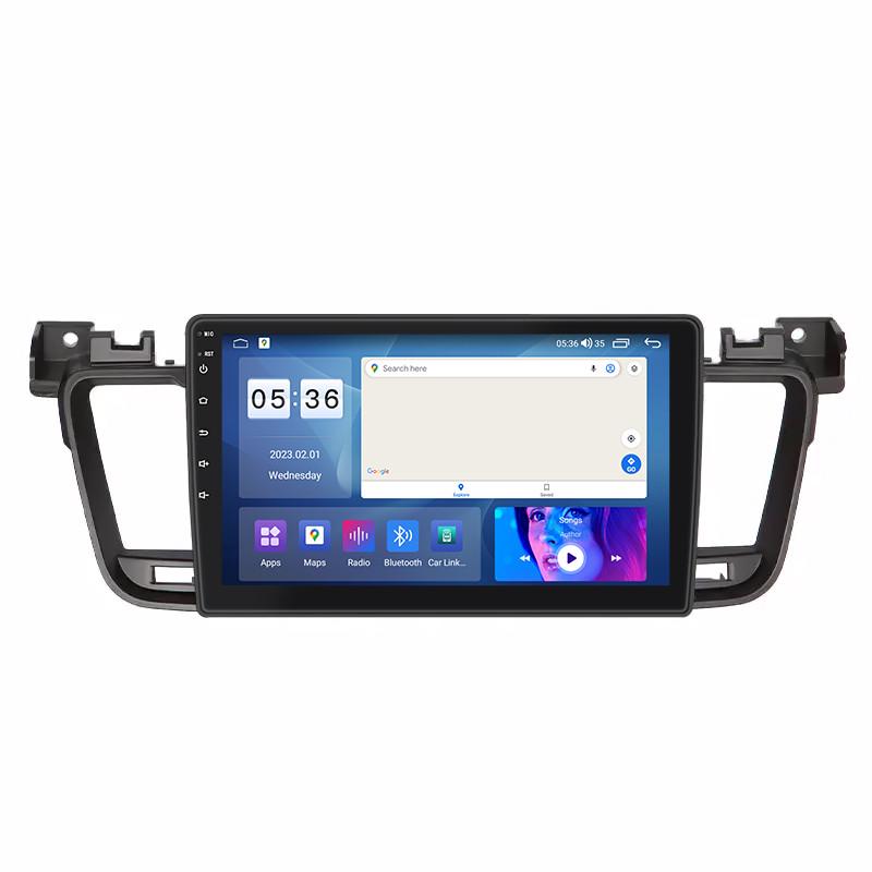 Автомагнитола штатная Lesko для Peugeot 508 Рестайлин 2014 PS 9" 2/32Gb CarPlay/4G/W-F/GPS