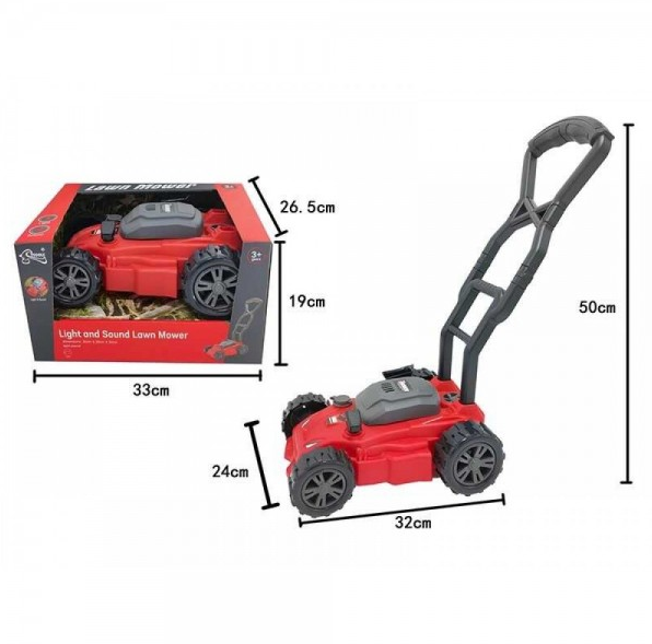 Дитяча газонокосарка T1810 з підсвічуванням і звуком - фото 4
