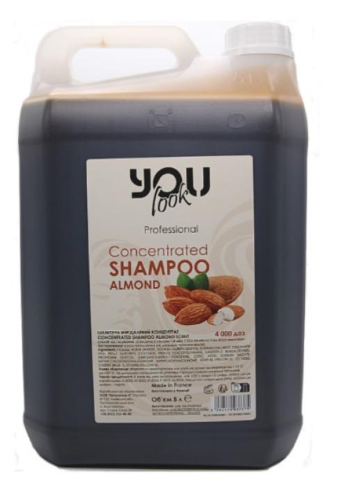 Шампунь миндальный You look Professional Shampoo концентрат для всех типов волос, 5 л (18664267)