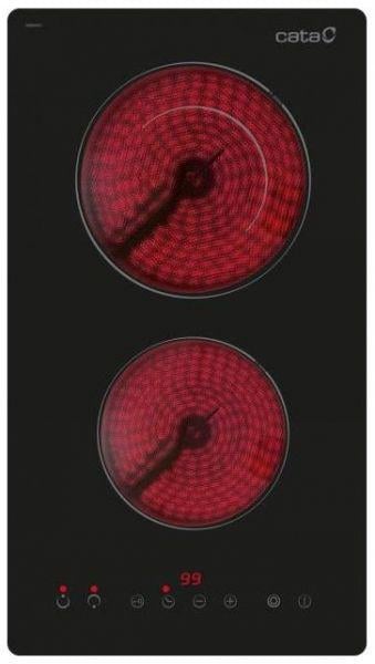 Варильна поверхня електрична Cata TD 3002 BK Чорний (08060403)