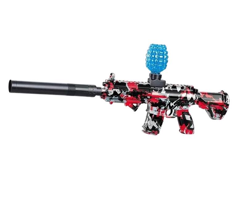 Автомат стреляет орбизами/аккумулятор 37V/USB-кабель/орбизы/глушитель/очки Multicolor (154691)