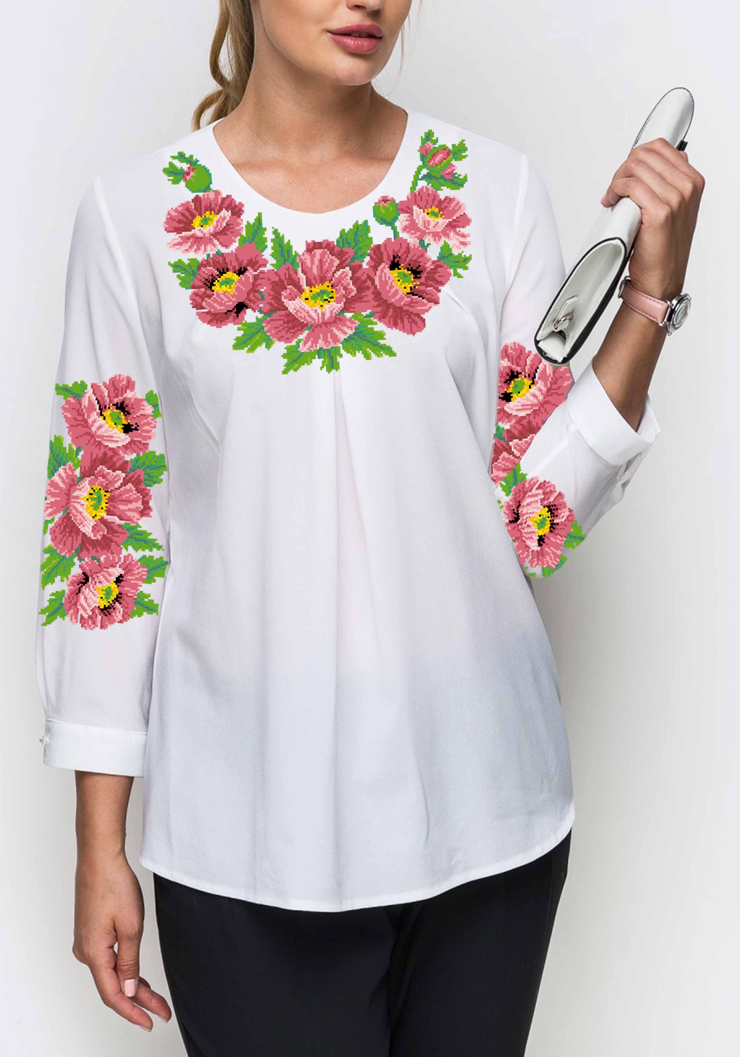 Заготовка для вишивки нитками або бісером сорочка СЖ-240 домоткане полотно Заготовка для вишивки нитками або бісером сорочка СЖ-240 домоткане полотно