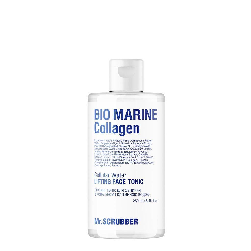Тоник-лифтинг для лица Mr.SCRUBBER Bio Marine Collagen с коллагеном и клеточной водой 250 мл (32122187)
