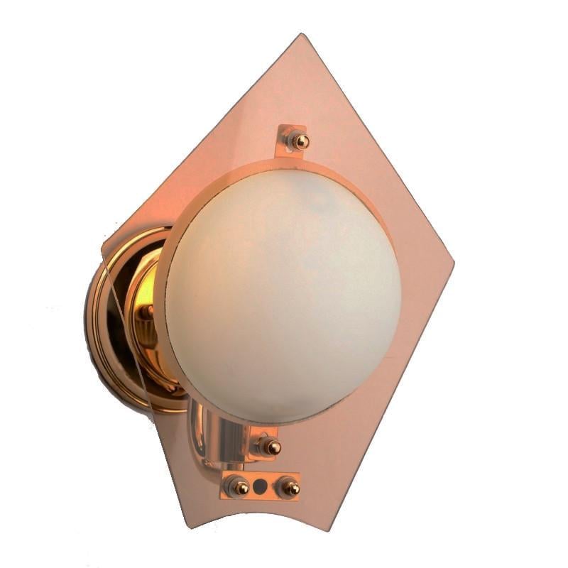 Бра настінне накладне Brille LK-343W/1 E14 G L67-029