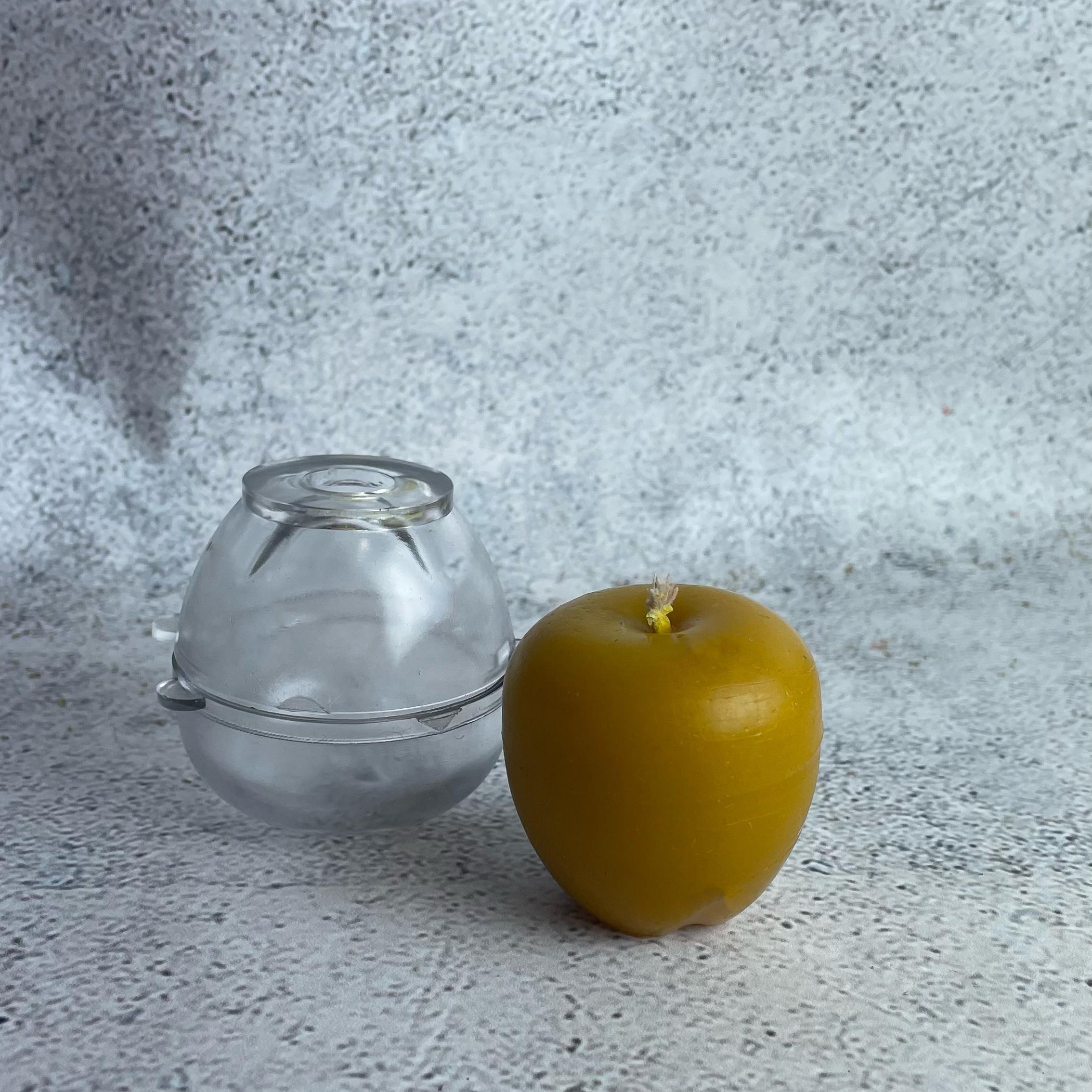 Форма для свечей Яблоко пластик (1177)