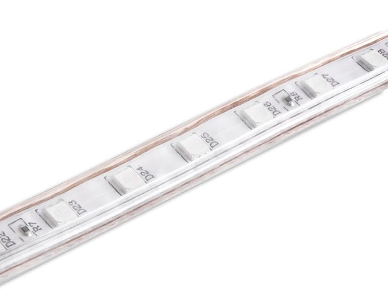 Світлодіодна стрічка 1 м SMD5050 60 LED 220В 14.4Вт/м IP68 синій (1019) - фото 2