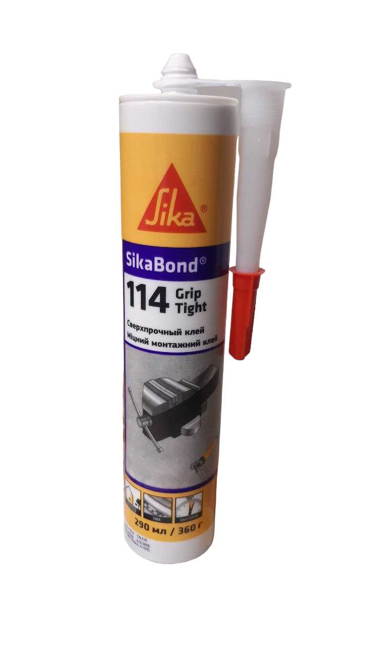 Клей SikaBond 114 Grip Tight картридж 290 мл (561316)