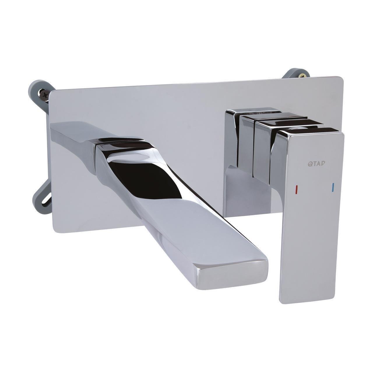 Смеситель для раковины скрытого монтажа Qtap Gemini QTGEM273CRM45693 Chrome (2574654944)