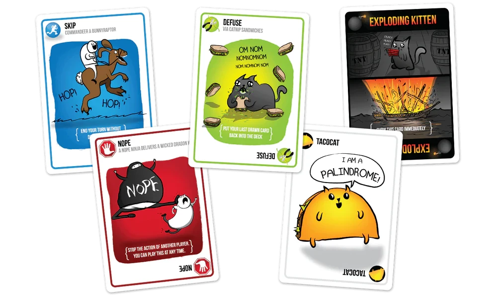 Настільна гра Exploding Kittens англійською (1932713532) - фото 2