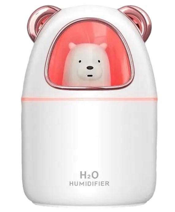 Увлажнитель воздуха Humidifier Bear 350 мл с подсветкой Белый (11315402)