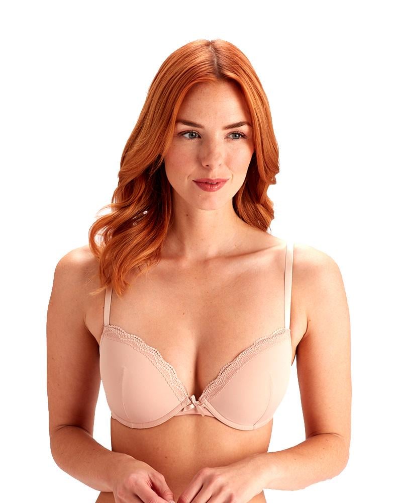 Комплект бюстгальтеров Pretty Polly Ella ES001M 2PP 36D Nude/Black (5053014389154) - фото 3