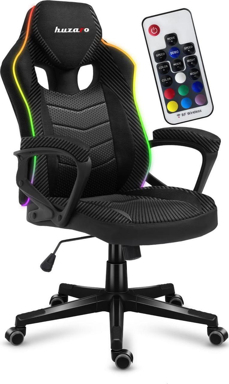 Крісло комп'ютерне для геймера Huzaro Force 2.5 RGB Carbon Mesh (403511) Крісло комп'ютерне для геймера Huzaro Force 2.5 RGB Carbon Mesh (403511)