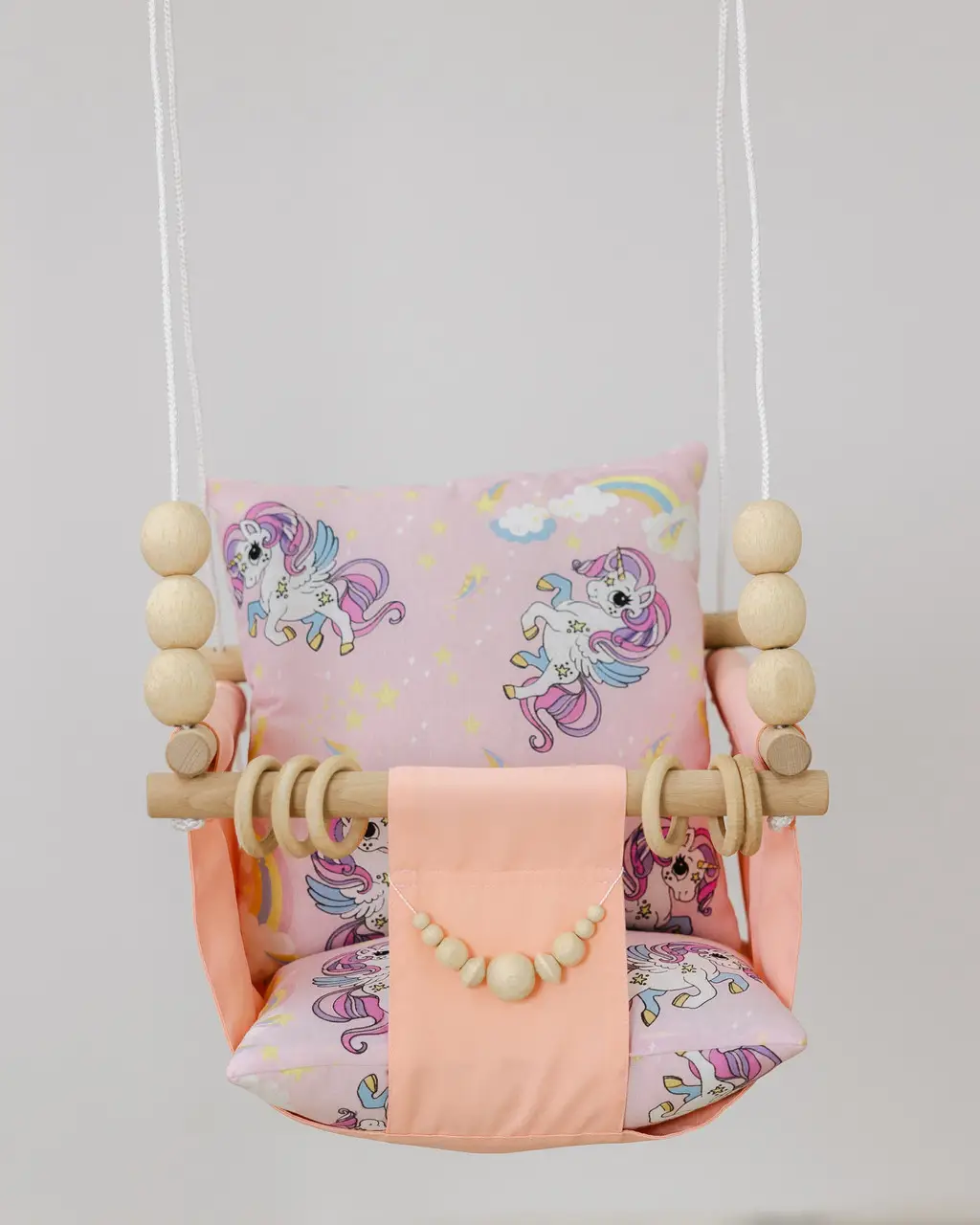 Качели подвесные Unicorn, качели для детей от 6 месяцев 33 см х 33 см 23 см нагрузкой до 40 кг