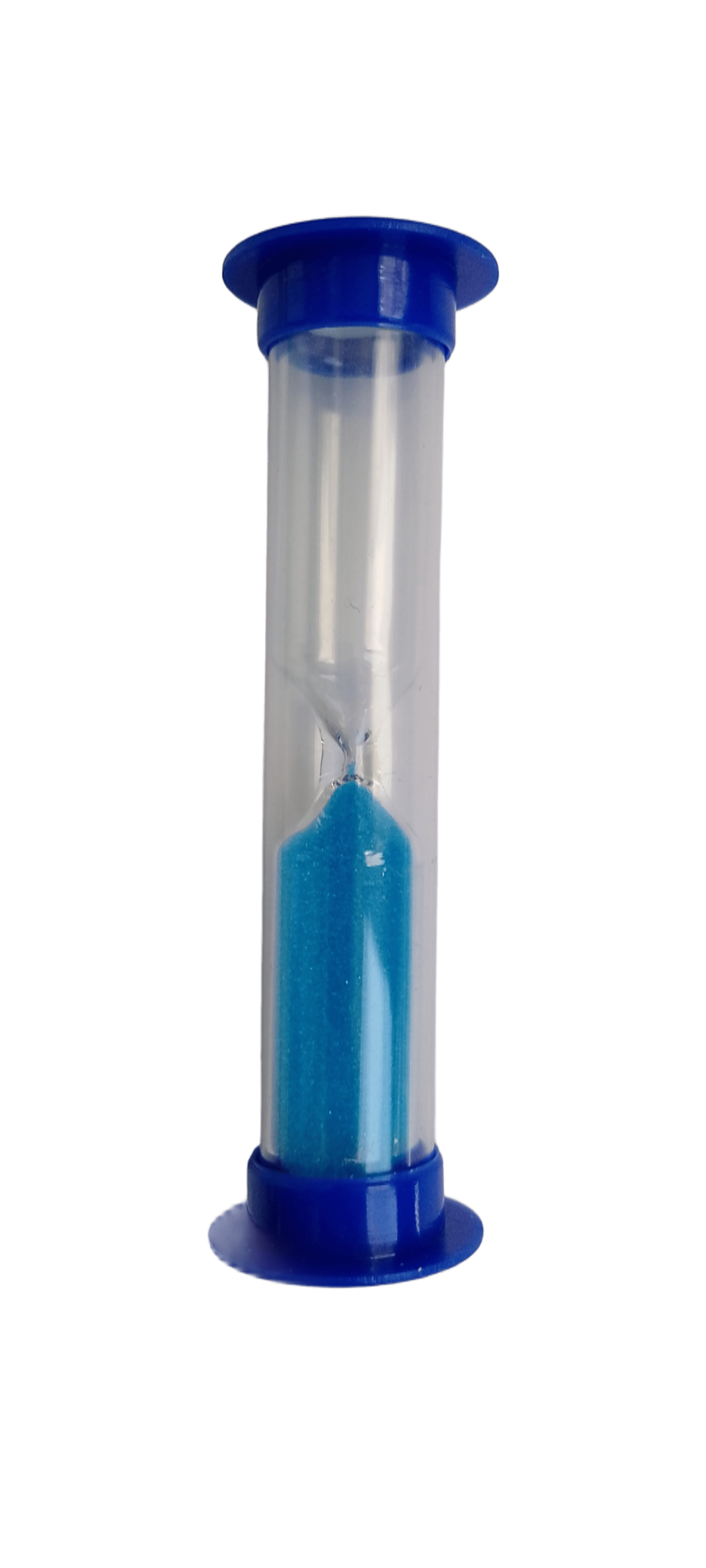 Часы песочные Hourglass на 1 мин стекло в тубе 2х9 см Голубой (797В)