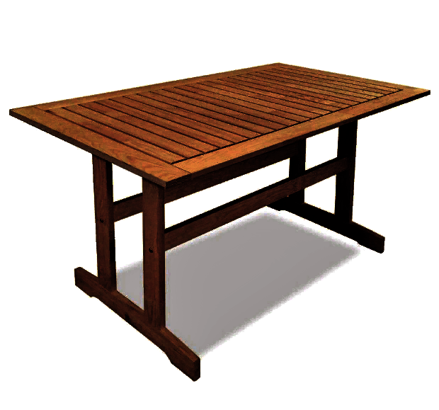 Стол садовый из дерева Касонга Савоярди (СТС-000315)