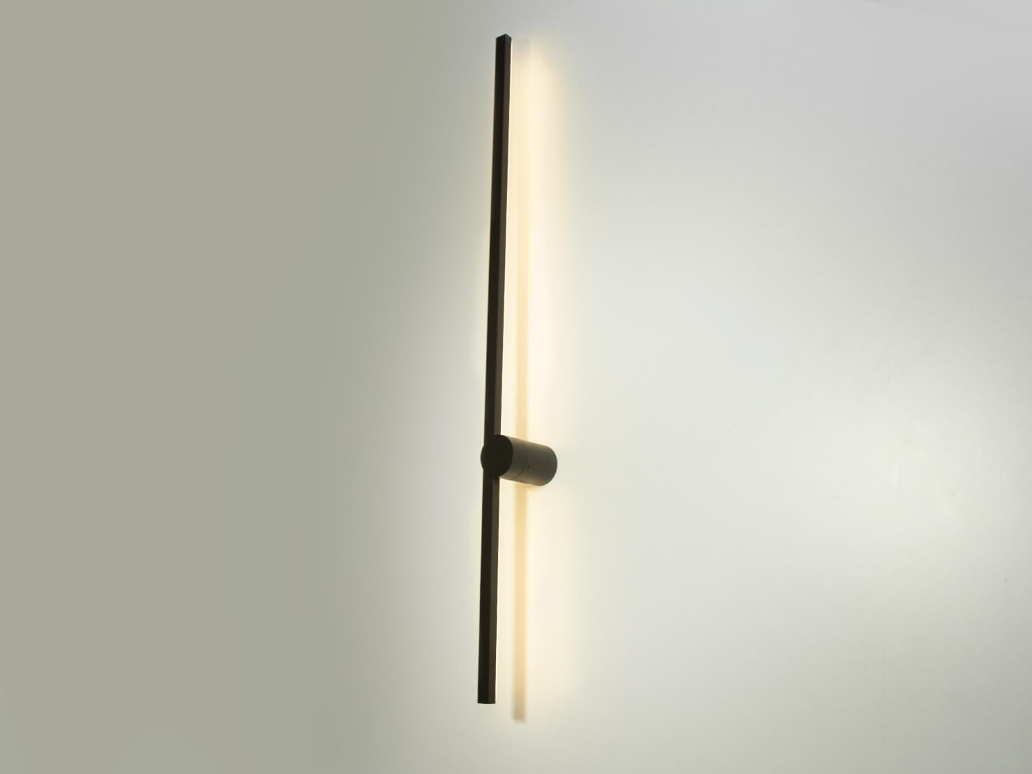 Бра минималистичное светодиодное 9374/BK-1000 13 Вт Черный