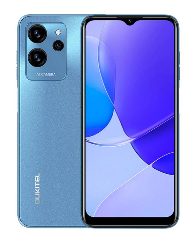 Смартфон Oukitel C32 8/128Gb Blue - фото 2