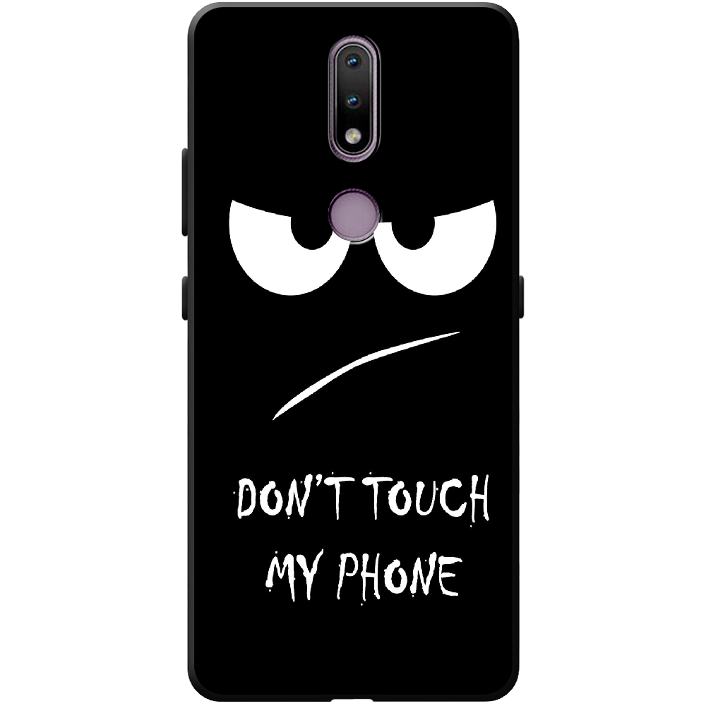 Чохол Boxface Nokia 2.4 Don't Touch my Phone Чорний силікон (41297-up535-43220)