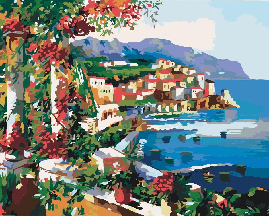 Картина по номерам Идейка Пробуждение солнца 40x50 см (skl-КНО2225)