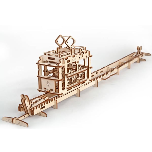 3D пазл механічний UGEARS «Трамвай» - фото 8
