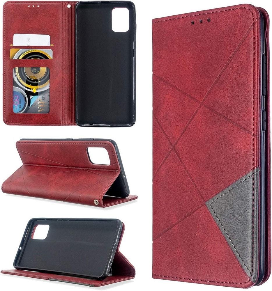 Чехол книжка SHLab Prisma Samsung Galaxy A51 A515 Red (36294-2D)