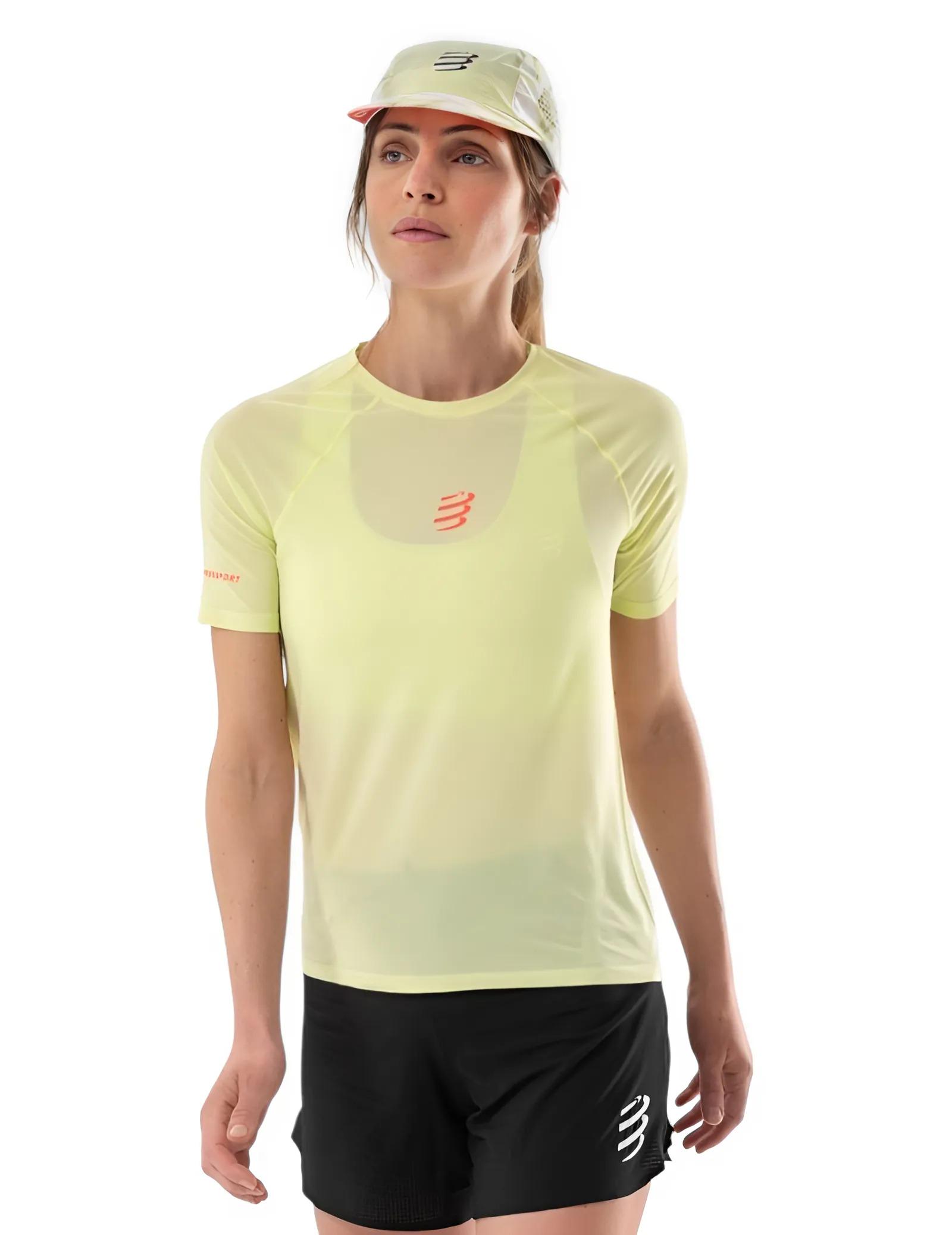 Футболка женская спортивная Compressport ATSW3646040S Trail Racing SS Tshirt S Shadow Lime (26712335)