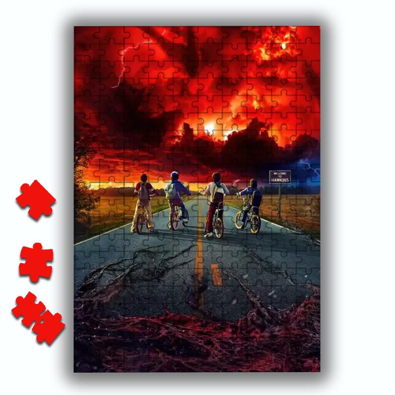 Пазл Очень странные дела Stranger Things Дивные дива 20х28 см (pazl_031)