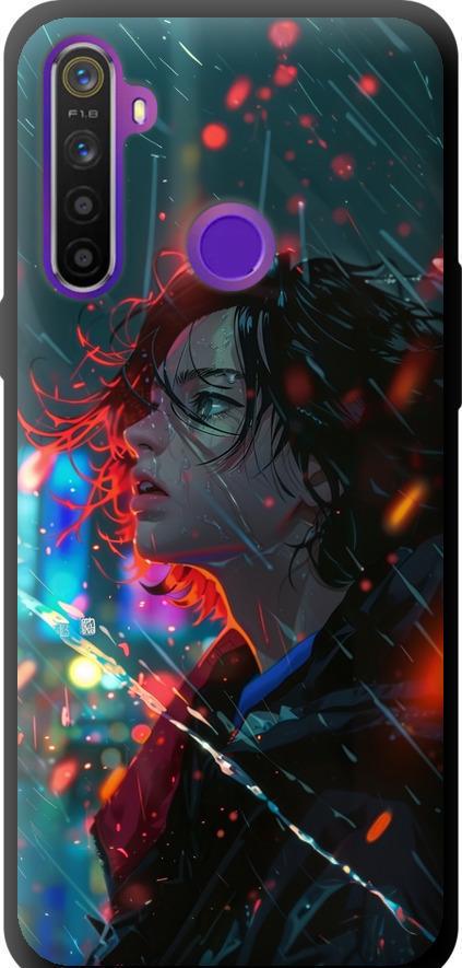 Чехол на Realme 5 Ночные огни (6096b-1862-42517)