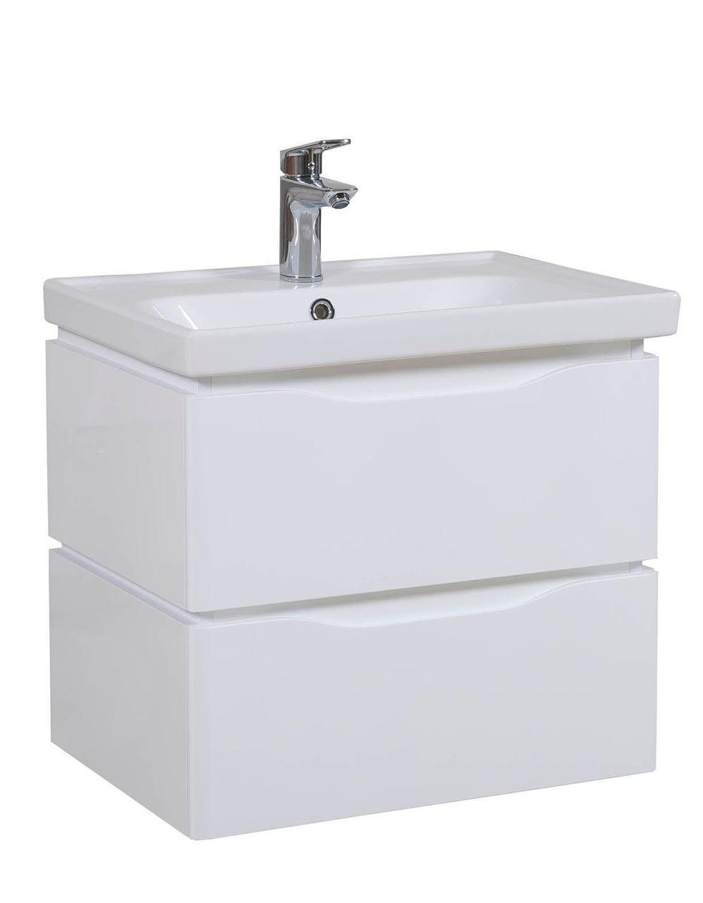 Тумба Венеция консольная c умывальником Frame 60 см Белый (1663524341) Тумба Венеция консольная c умывальником Frame 60 см Белый (1663524341)