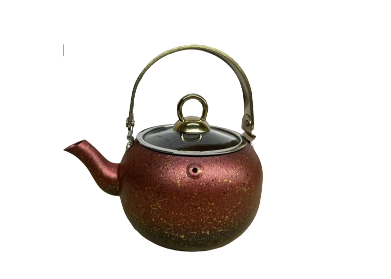 Чайник OMS с гранитным антипригарным покрытием без индукции на 1 л Red (8212-S red)