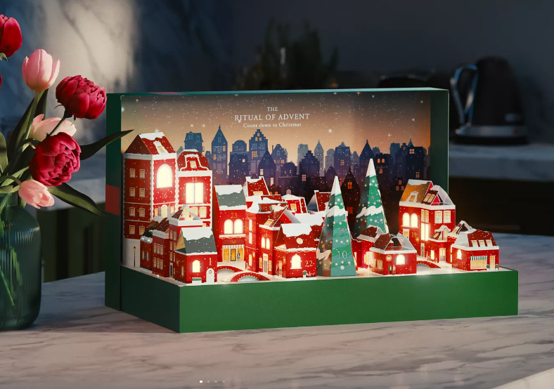 Адвент-календарь Rituals 3D Deluxe2024 с рождественскими гирляндами подарочный - фото 6 Адвент-календарь Rituals 3D Deluxe2024 с рождественскими гирляндами подарочный - фото 6
