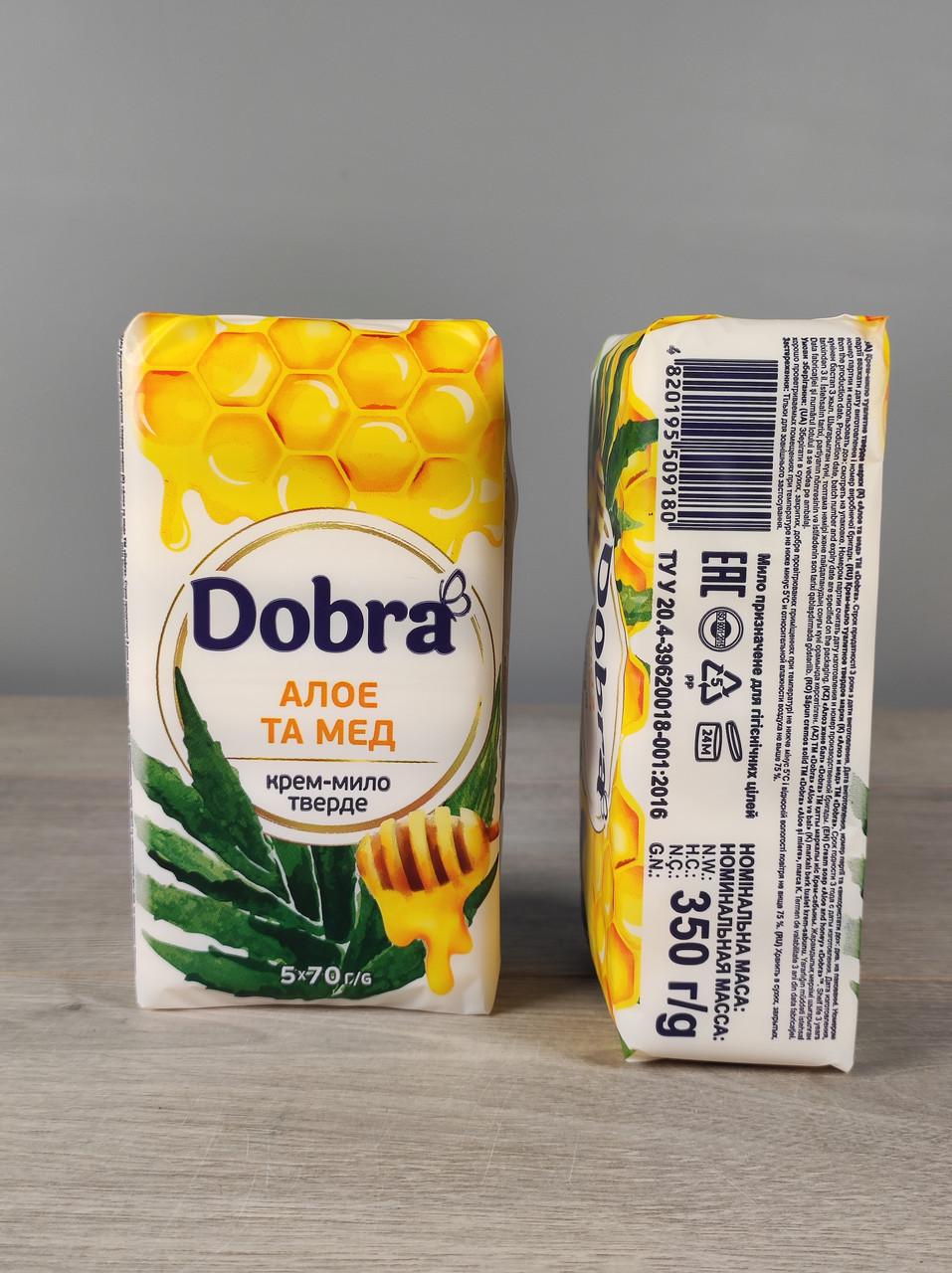 Мило тверде для всього тіла Dobra алое та мед 350 г (1903299376) - фото 2