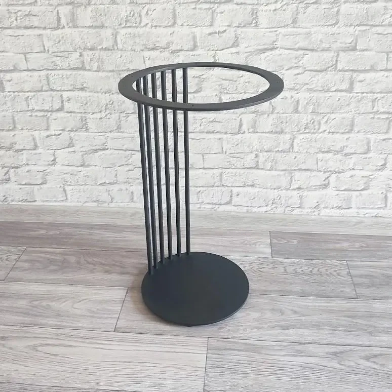 Каркас стойка для журнального приставного столика Krei Арфа Н 600 мм Черный (КЖ2007.50) Каркас стойка для журнального приставного столика Krei Арфа Н 600 мм Черный (КЖ2007.50)