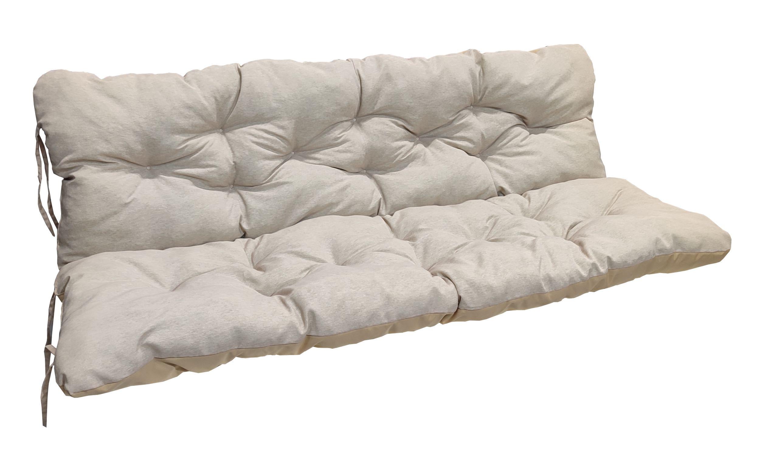 Матрас для качелей eGarden Garda Soft 170х110х10 см Бежевый (5776)