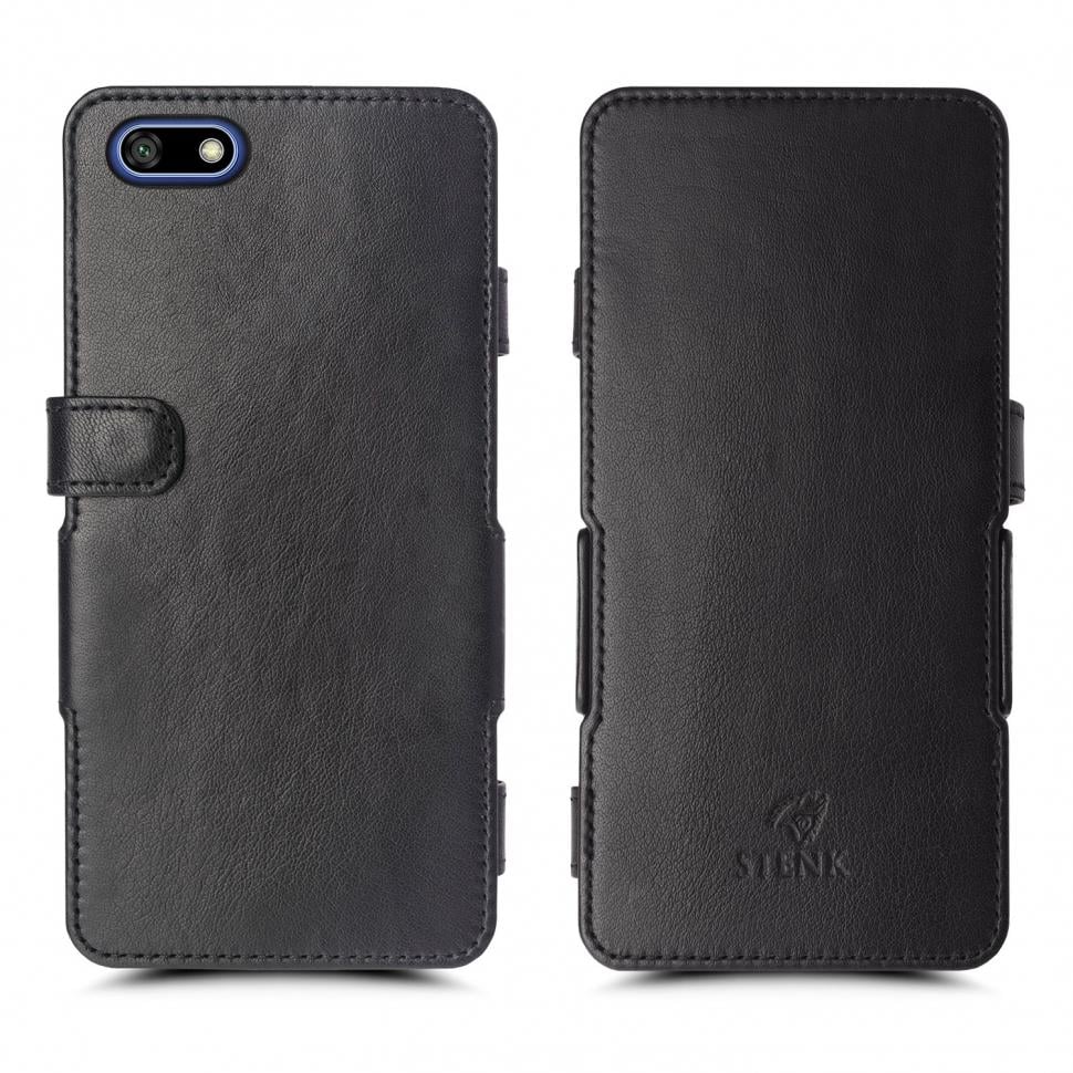 Чехол книжка Stenk Prime для Huawei Y5 (2018) Черный (60895)