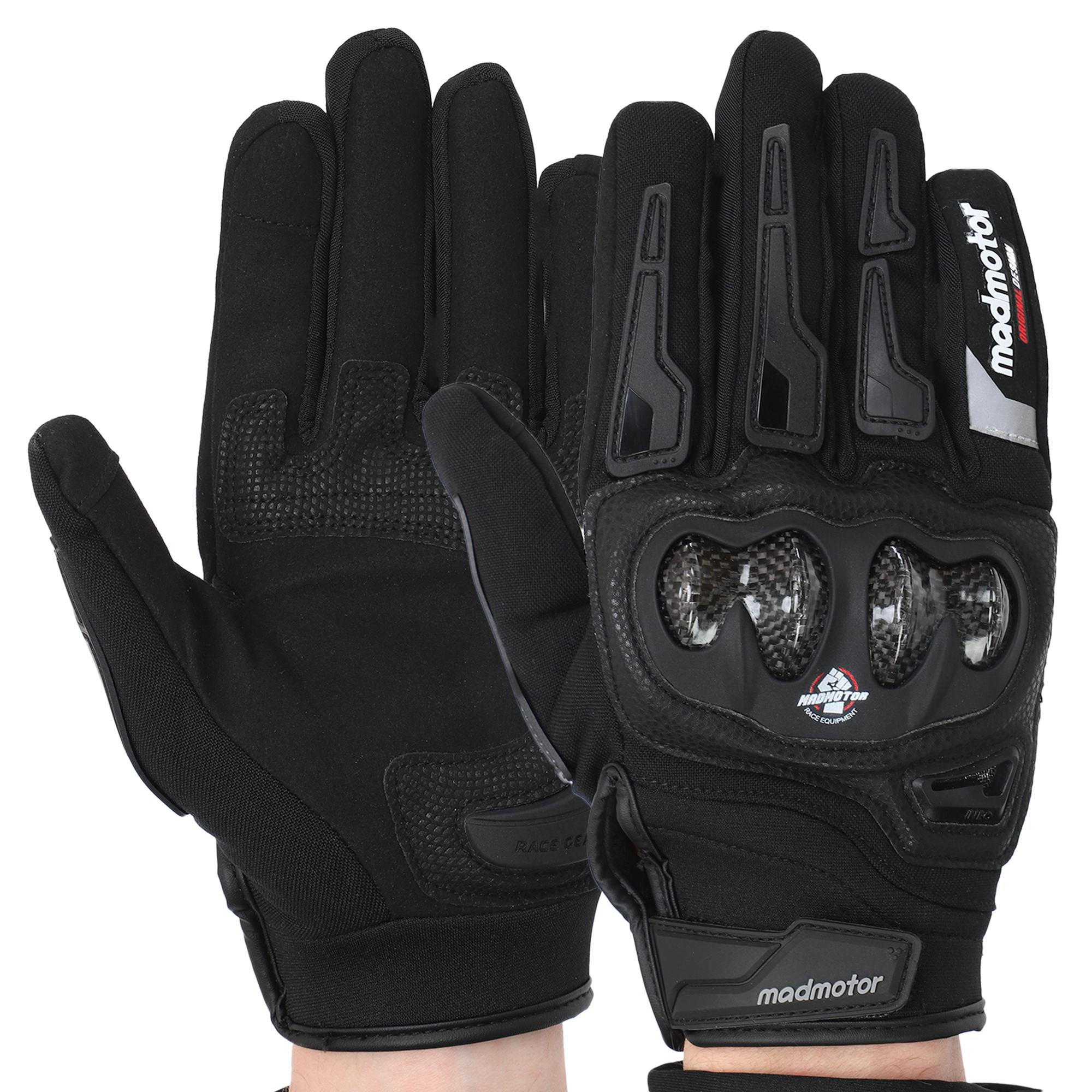 Моторукавички MADMOTOR MT-08 L Чорний
