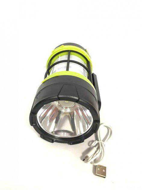 Фонарь-лампа Camping Lantern F-910-B аккумуляторная Черный - фото 3