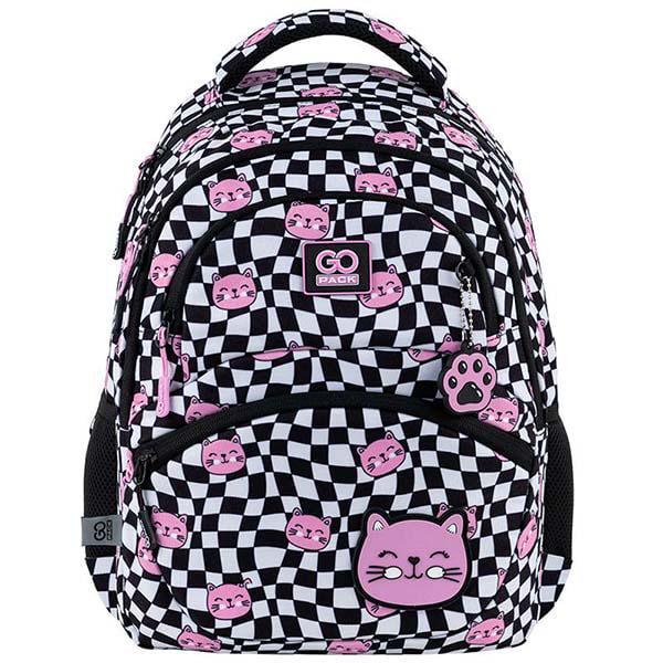 Рюкзак школьный GoPack Pretty Kitties 39х29,5х12 см (ЦБ-00032718)