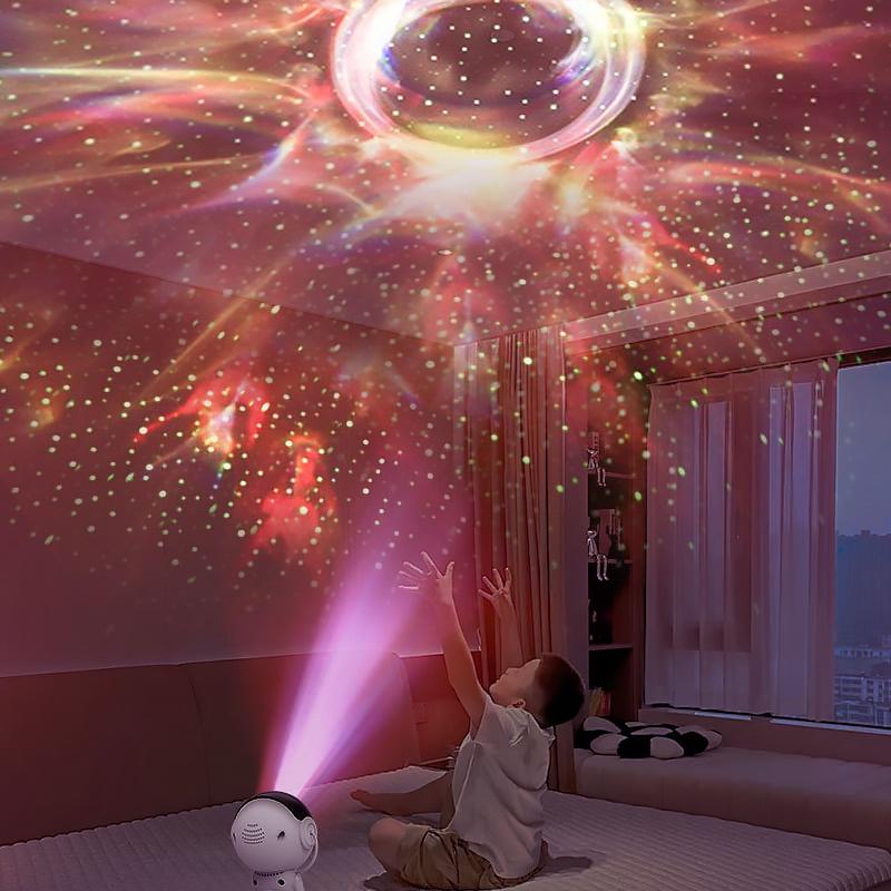 ᐉ Проектор Black Hole Galaxy Projector с таймером и оборотом на