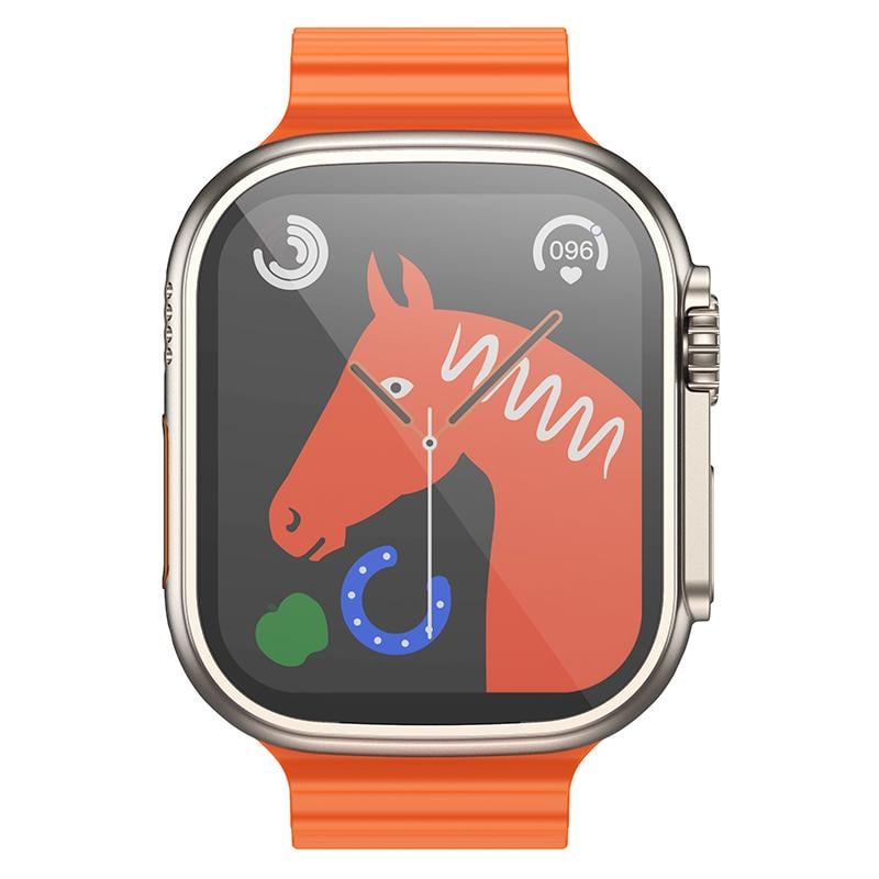 Смарт-часы Носо Y12 ULTRA с поддержкой телефонных звонков Оранжевый