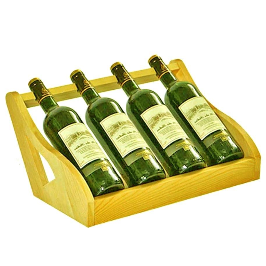 Полка для вина настольная Мелтер 4 Карри (Впс-411003)