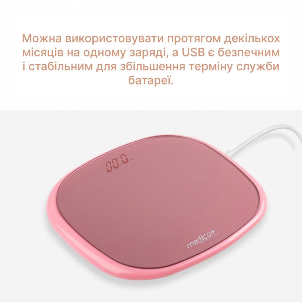 Ваги підлогові електронні MEDICA+ Body Control 5.0 Pink (18621) - фото 2