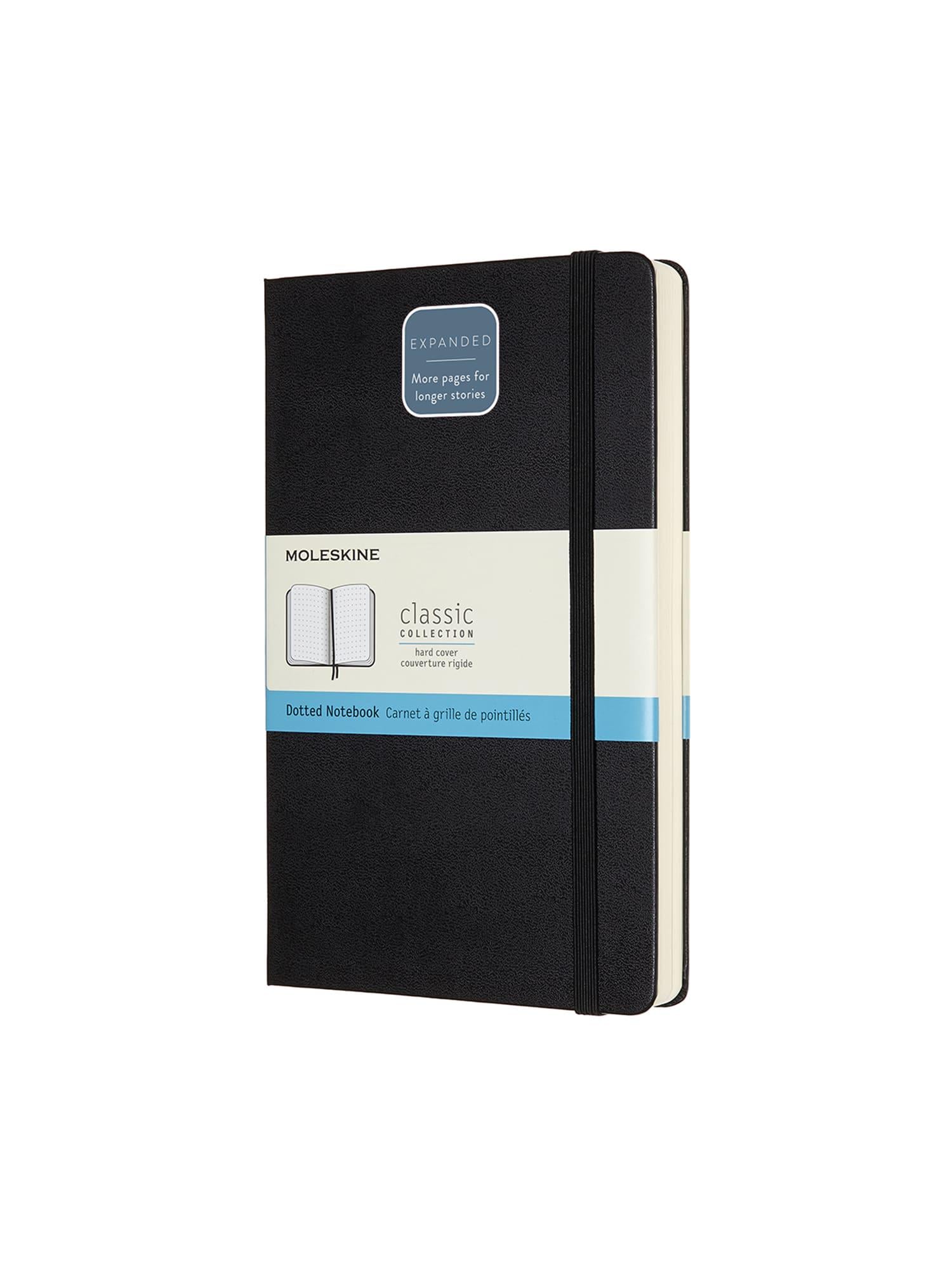 Блокнот Moleskine Classic Expanded средний точка Черный (QP066EXP)