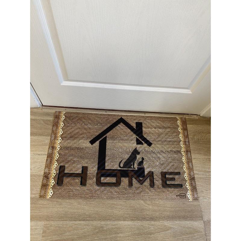 Коврик придверный ARTIMAT HOME на резиновой основе 45x75 см (к-602-278) - фото 3