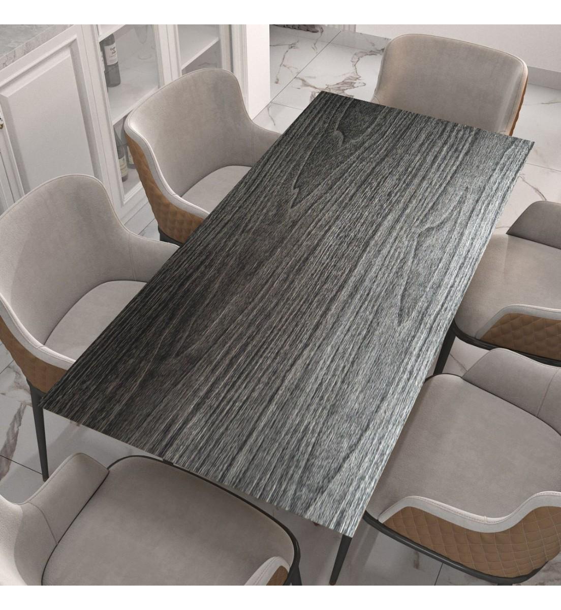 Пленка самоклеящаяся Дерево 0,45х10 м Черно-серебряный (822) - фото 5 Пленка самоклеящаяся Дерево 0,45х10 м Черно-серебряный (822) - фото 5