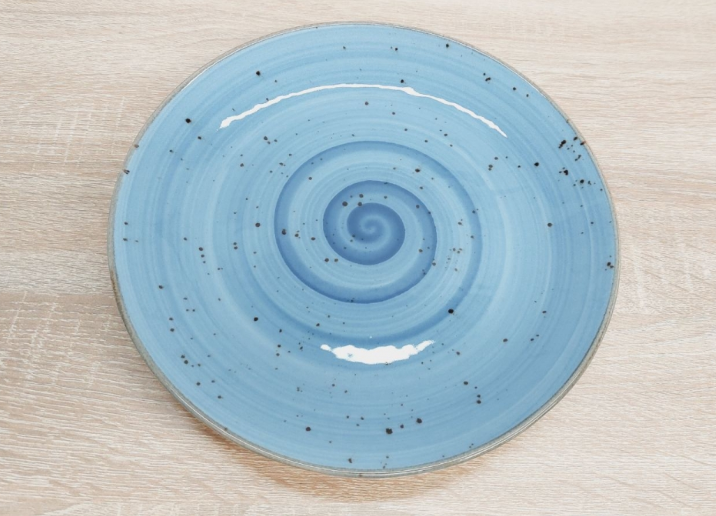 Столовый сервиз  OMS TULU фарфор 6 персон 24 шт. Spiral-Blue (DN24-Spiral-Blue) - фото 4