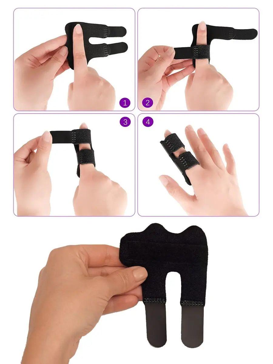 Бандаж на палець руки дитячий FINGER SPLINT для лікування забитих місць/переломів/розтяжок на пальці з поліефіру - фото 2 Бандаж на палець руки дитячий FINGER SPLINT для лікування забитих місць/переломів/розтяжок на пальці з поліефіру - фото 2
