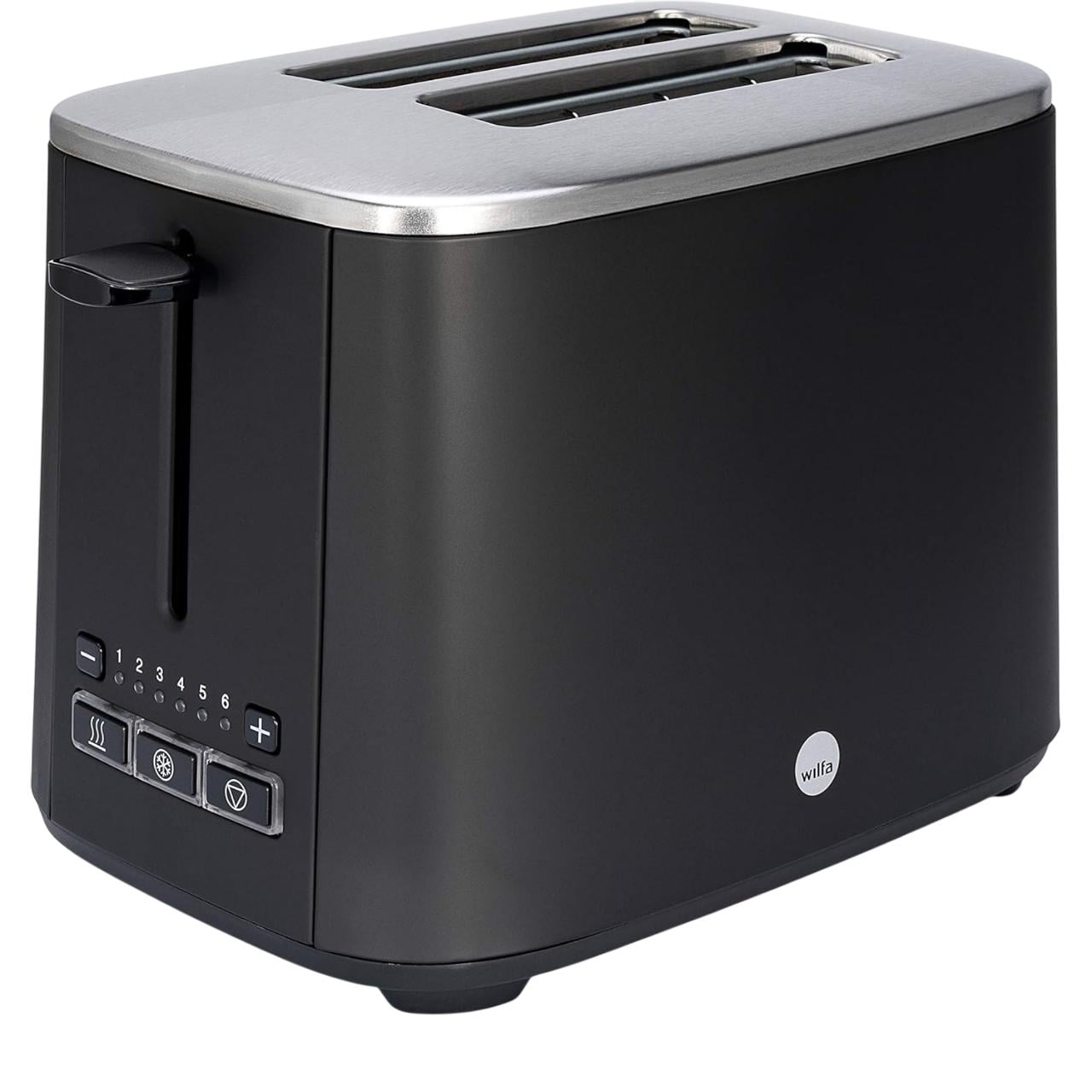 Тостер Wilfa CT-1000MB 1000 Вт 2 отделения 6 ступеней поджаривания Black (602755)